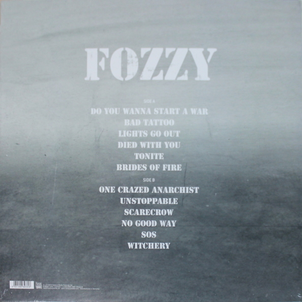 Fozzy / Do You Wanna Start A War (LP+CD)