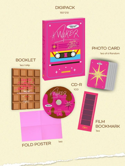 Альбом WAKER - SWEET TAPE 2nd Mini Album RANDOM Version