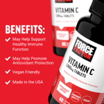 Force Factor, витамин C, 1000 мг, 60 таблеток