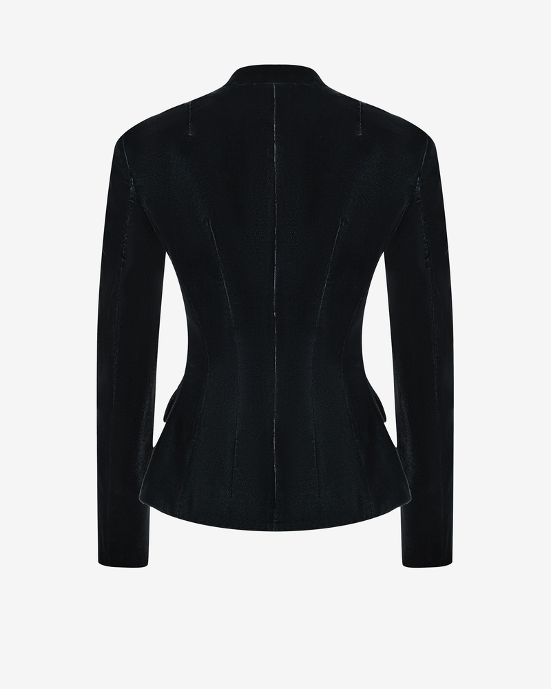 Жакет из бархата