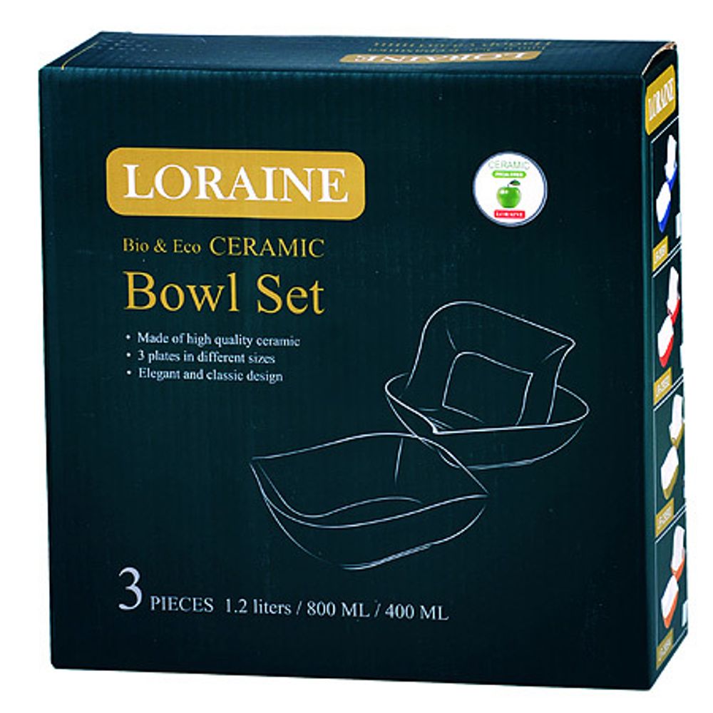 Набор салатниц Loraine 29592 3 шт.