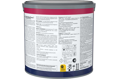 Краска TIK Euro Power 7 моющаяся для сух/вл помещений, база С (2,7л)