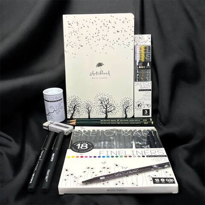 Художественный набор для рисования - графика SKETCH&ART-01