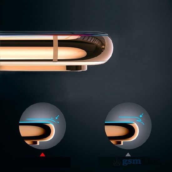 Tempered Glass 3D Full Cover for iPhone XS/11 Pro Max Black