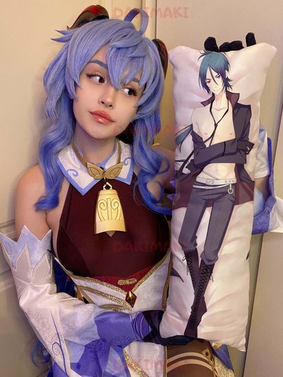 Мини дакимакура Мукуро Рокудо из Репетитор-киллер Реборн! арт. M0747, 60х20 см