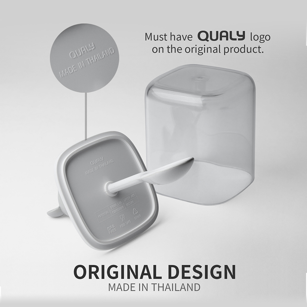 Банка для сыпучих продуктов lucky mouse seasoning с ложкой, 250 мл