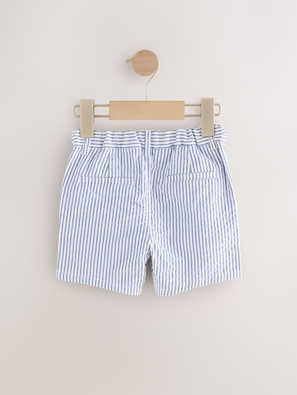 Шорты чинос для мальчика Next AG7-142, Синий, Белый