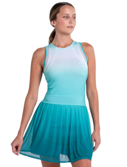 Теннисное платье Lucky in Love Novelty Prints Next Level Ombre - aquamarine