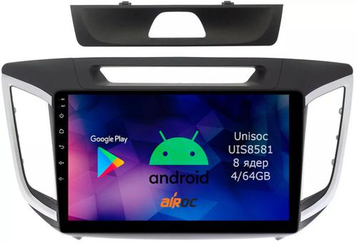 Магнитола для Hyundai Creta 2016-2021 - Airok RM-2010 Android 12, SIM-слот