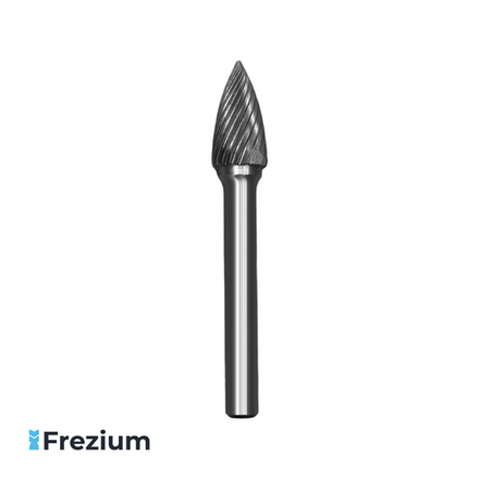 Борфреза твердосплавная по металлу (10x6x20x65)