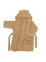 М3/1 Халат с капюшоном "Мишка" бежевый
