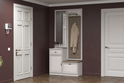 Вешалка настенная Габриэлла, Вудлайн кремовый, Аруша венге патина