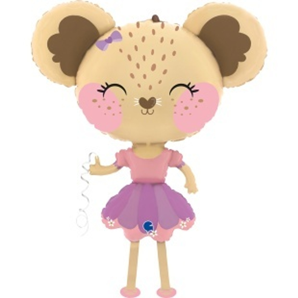 Г Ходячая Фигура Мышка Балерина 36''/91 см.