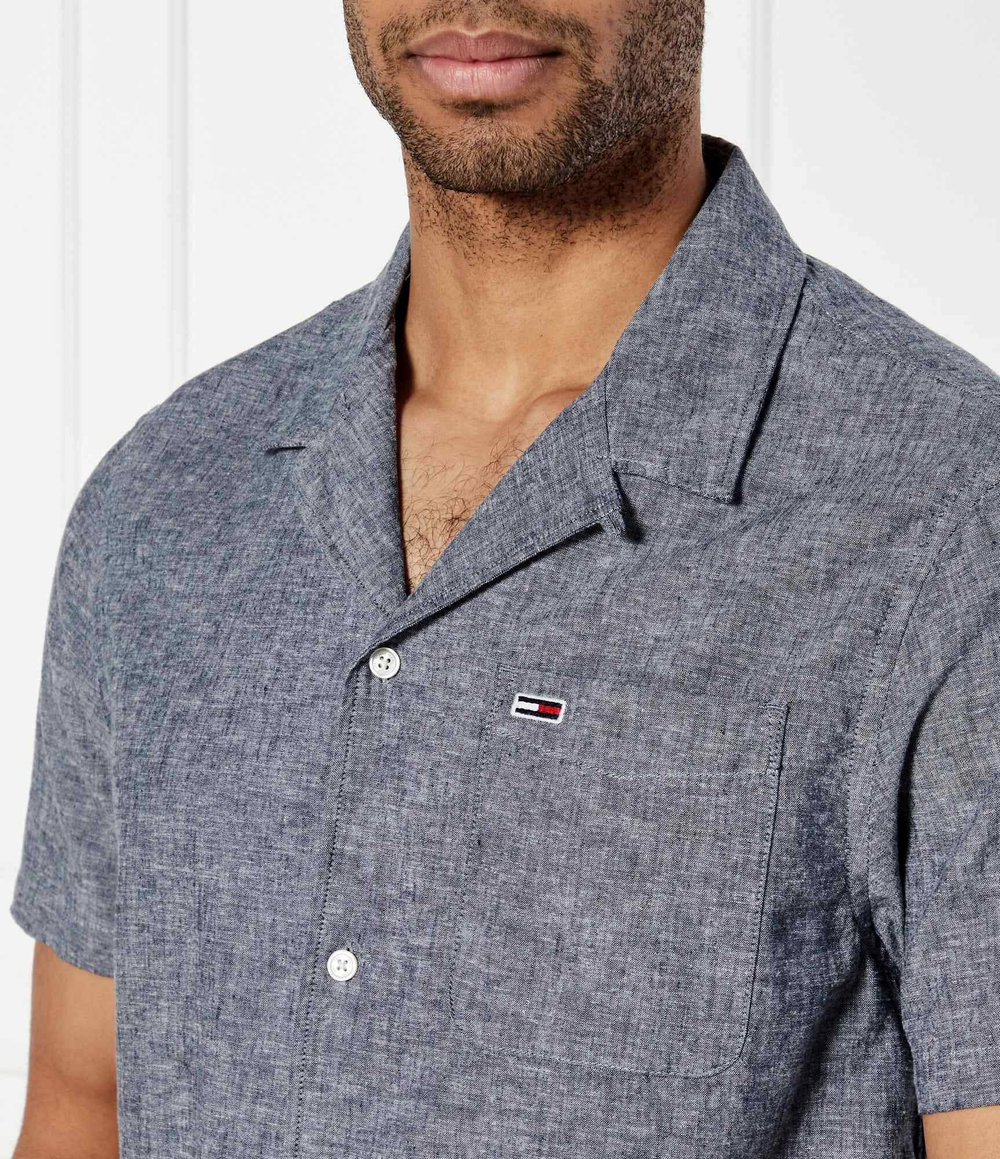 Рубашка Tommy Jeans - голубой(DM0DM20895)