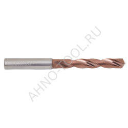 Сверло  8.5мм  твердосплавное 5D без подвода СОЖ. SP-X800050850 VHM AHNO по стали, чугуну, нерж. и ж