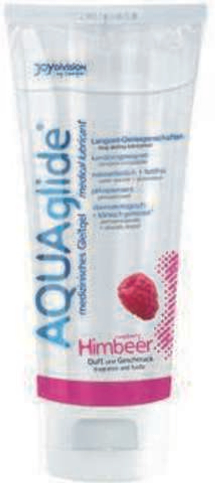 Смазка JoyDivision AQUAglide со вкусом малины, 100 мл