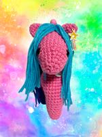 Брелок (вязаный) / Лошадка #10