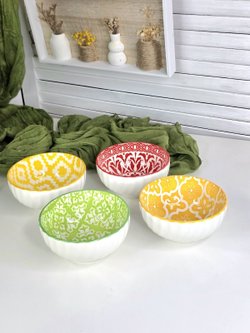 Пиала с орнаментом 300 мл 4 шт. в наборе (202134616)