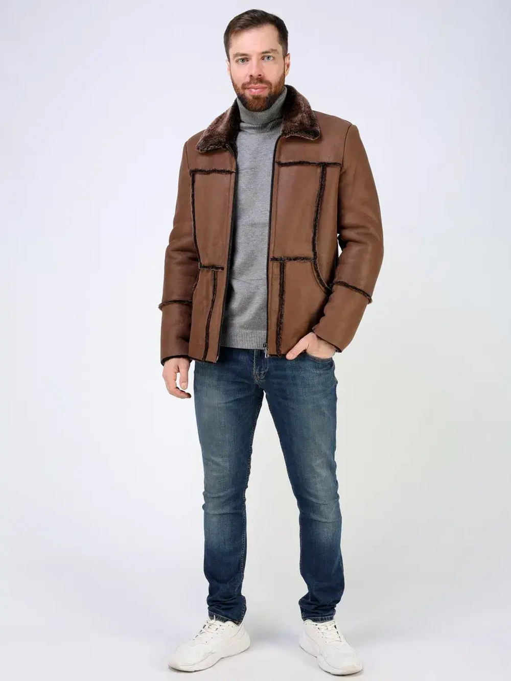 Дубленка зимняя натуральная