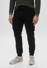 Брюки муж. Aeronautica 860 карго хлопок база черный