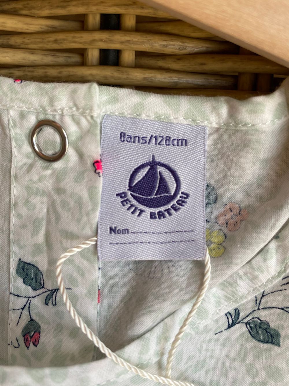 Новое платье Petit Bateau, 128