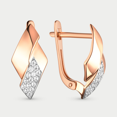 Серьги золотые