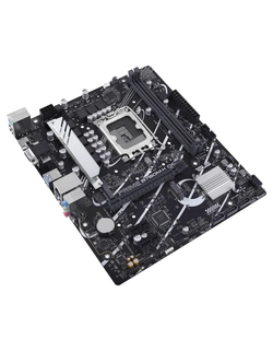ASUS PRIME B760M-K D4, LGA1700, B760, 2*DDR4, 4*SATA, 2*M.2, 4*USB 3.2, 2*USB 2.0, 1*PCIx16, 2*PCIx1, VGA+HDMI, mATX; 90MB1DS0-M0EAY0