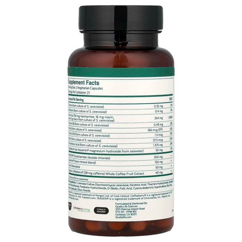 Qualia, NAD+®, 42 Capsules