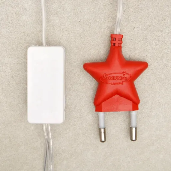 Гирлянда-сетка Флаг России 1.6 × 1.6 м, IP20, прозрачная нить, 144 LED, 220 В, Luazon Lighting (5198327)