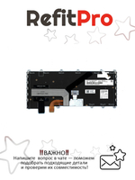 Клавиатура для Ноутбука Lenovo LenovoThinkPad Yoga 260 с подсветкой, раскладка - русская, черная (00PA147)