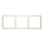Рамка пластиковая VOLTUM S70 на 3 пост, (хлопок)