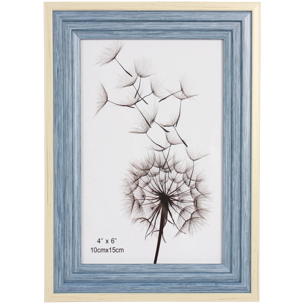 Фоторамка 10*15см «Вена» синий, пластик