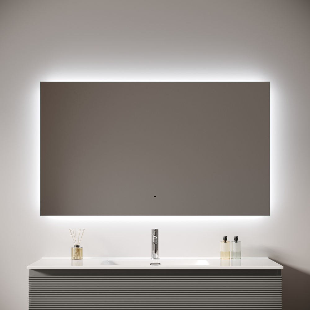 Зеркало для ванной комнаты SANCOS Square 2.0 1200х700 led подсветка 2700K/4000K/5000K SQ2.1200