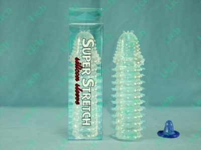 Прозрачная силиконовая насадка-удлинитель Super Stretch