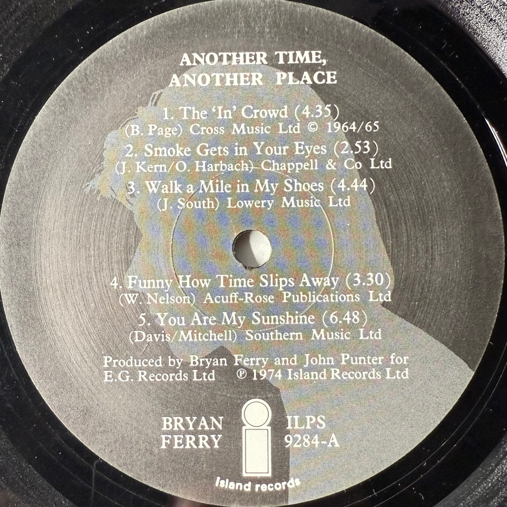 Bryan Ferry - Another Time, Another Place (Англия 1974г.)