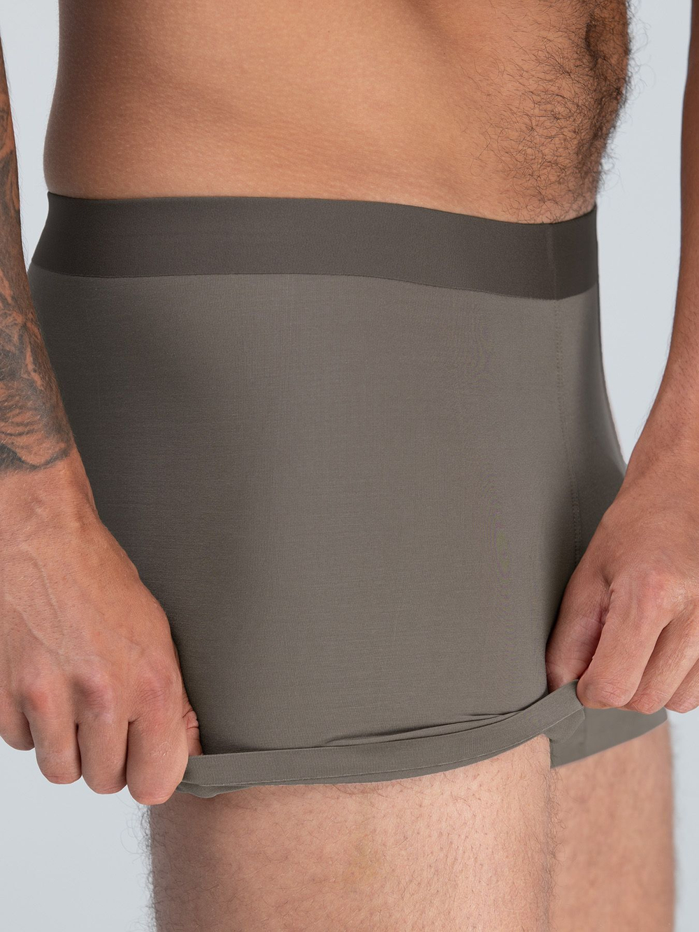 Мужские трусы-боксеры из вискозного полотна