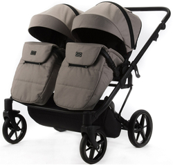 Детская коляска Adamex Leo Duo 3 в 1 TK72 (БЕЖЕВЫЙ)