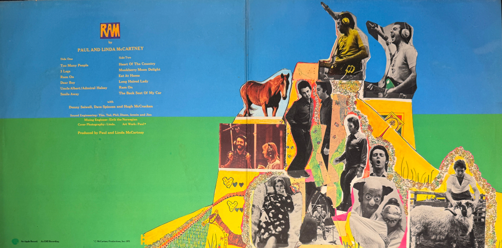 Paul And Linda McCartney - Ram (Дания 1971г.)