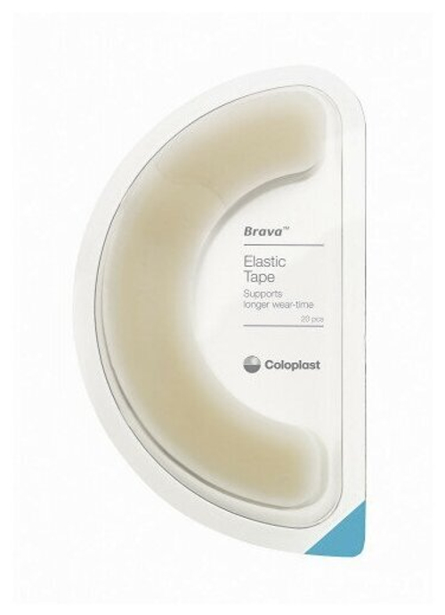 Эластичная пластина-полукольцо Brava 20 шт