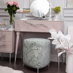 Банкетка Авиньон Мята Серебро