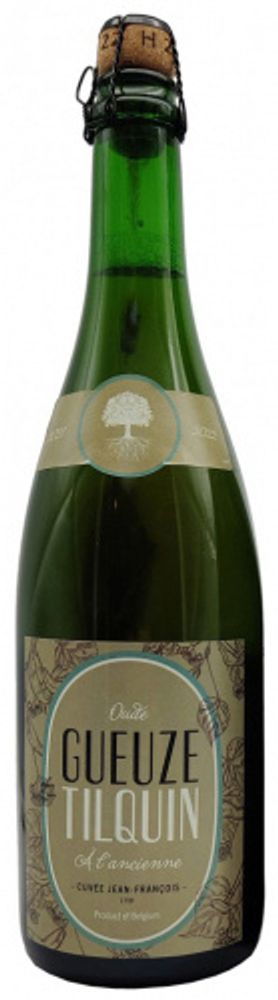 Пиво Тилкан Оуд Гёз Кюве Жан-Франсуа / Tilquin Oude Gueuze Cuvee Jean-Francois 0.75 - стекло