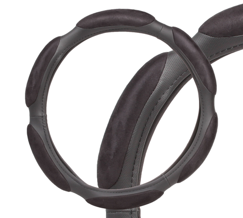 Оплетка руля M Airline спонжевая черная