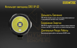 Фонарь Nitecore MT20C
