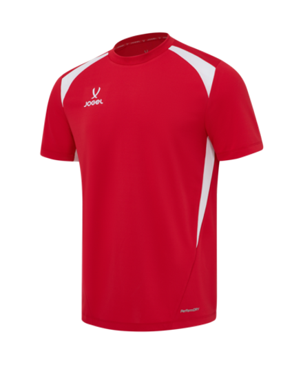 Футболка тренировочная Jogel DIVISION PerFormDRY Training Poly T-shirt, красный R2