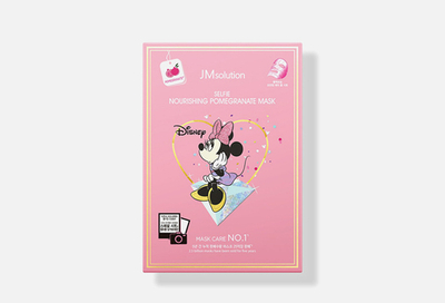 JMSOLUTION Питательная тканевая маска в новом дизайне С ГРАНАТОМ Selfie Nourishing Collagen Mask (30 мл)