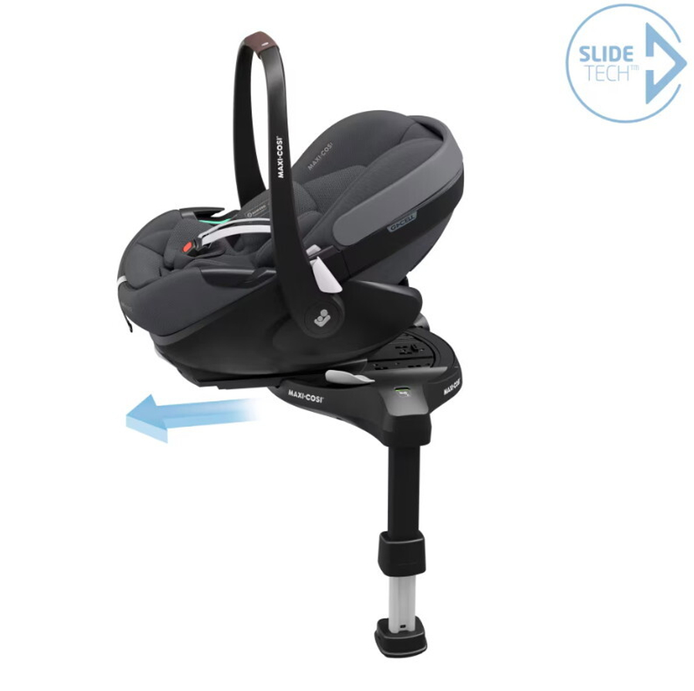Автокресло Maxi-Cosi Pebble 360 Pro 0-13 кг с базой Family Fix 360 Prо 8052204110 Twillic Graphite/графит (2024)