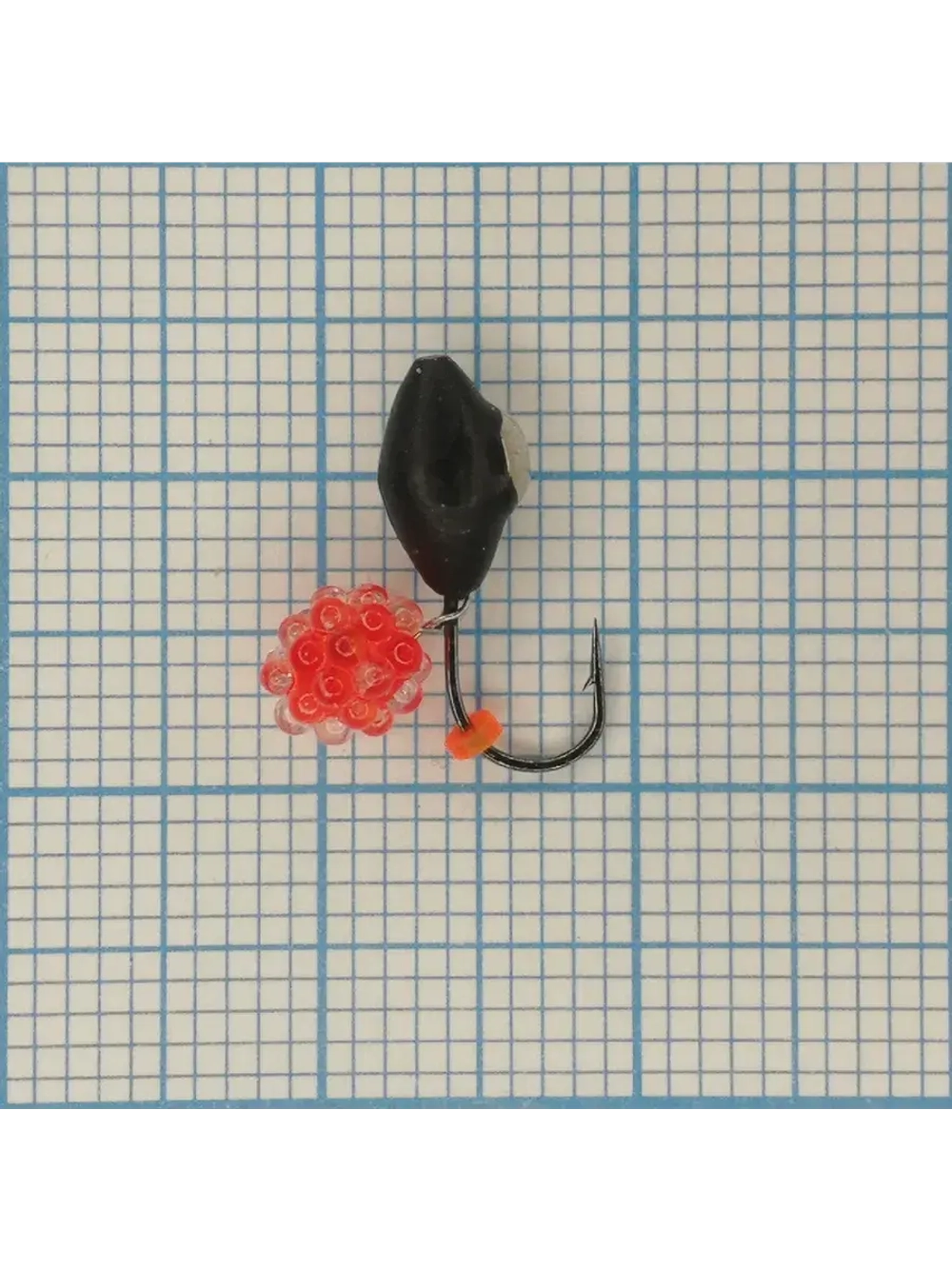 Мормышка вольфрамовая безнасадочная Овсинка №4