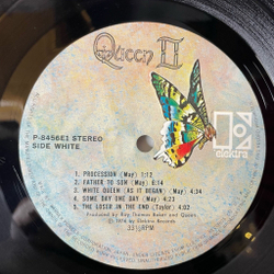 Винтажная виниловая пластинка LP Queen II (Japan 1974) (No Obi) The Seven Seas Of Rhye