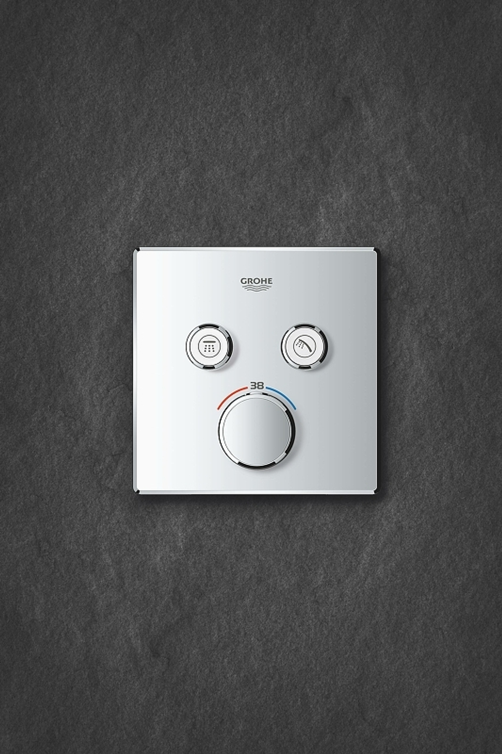 Смеситель для душа Grohe Grohtherm SmartControl 29124000 с термостатом Хром