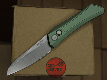 Нож Pro-Tech Oligarch - зеленая рукоять